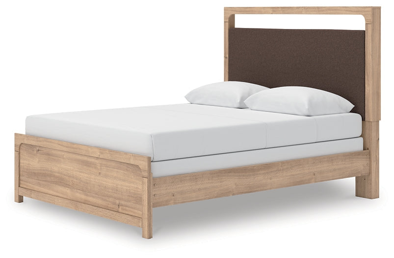 Kinlanni Queen Upholstered Panel Bed Signature Design by Ashley®
