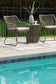 Majors Beach Chairs w/CUSH/Table Set (3/CN) Signature Design by Ashley®