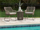 Majors Beach Chairs w/CUSH/Table Set (3/CN) Signature Design by Ashley®