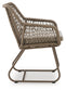 Majors Beach Chairs w/CUSH/Table Set (3/CN) Signature Design by Ashley®