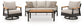 Carmel Highlands Sofa/Chairs/Table Set (4/CN) Signature Design by Ashley®