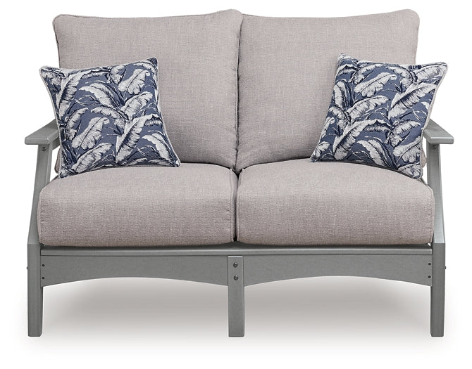 Cove Beach Loveseat w/Cushion Signature Design by Ashley®