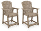 Seacliff Beach Barstool (2/CN) Signature Design by Ashley®