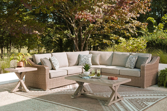 Laguna Heights 3-Piece Outdoor Sectional Signature Design by Ashley®