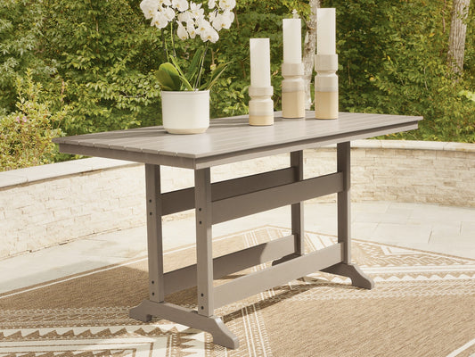 Seacliff Beach RECT COUNTER TABLE W/UMB OPT Signature Design by Ashley®