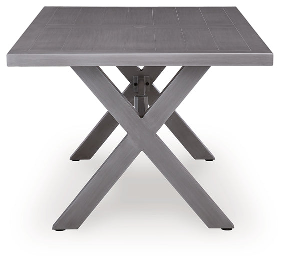 Half Moon Beach RECT Dining Table w/UMB OPT Signature Design by Ashley®