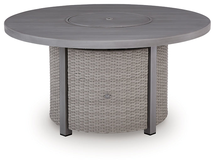 Half Moon Beach Round Fire Pit Table Signature Design by Ashley®