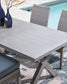 Half Moon Beach RECT Dining Table w/UMB OPT Signature Design by Ashley®