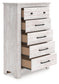Makidern Five Drawer Chest Signature Design by Ashley®