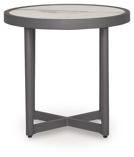 Ocean Beach Round End Table Signature Design by Ashley®