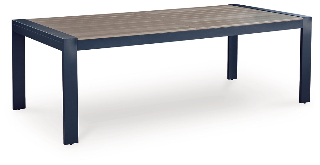 East Beach RECT Dining Table w/UMB OPT Signature Design by Ashley®