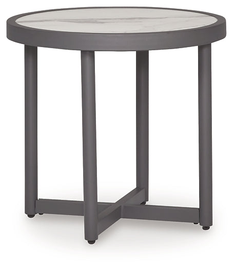 Ocean Beach Round End Table Signature Design by Ashley®