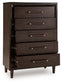 Dantenton Five Drawer Chest Benchcraft®