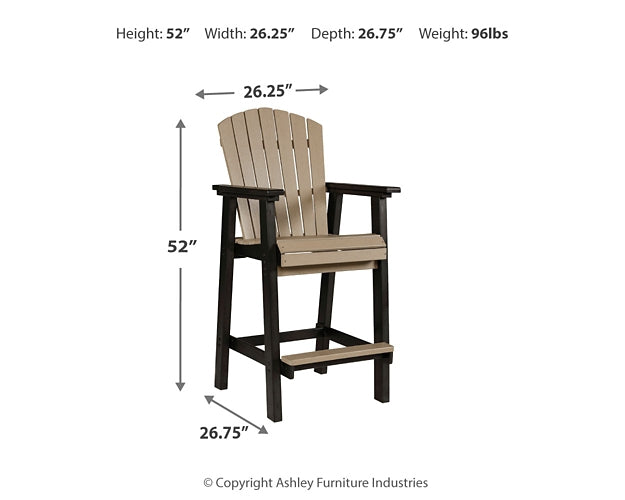 Fairen Trail Tall Barstool (2/CN) Signature Design by Ashley®