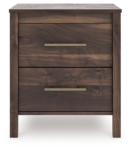 Calverson Two Drawer Night Stand Signature Design by Ashley®