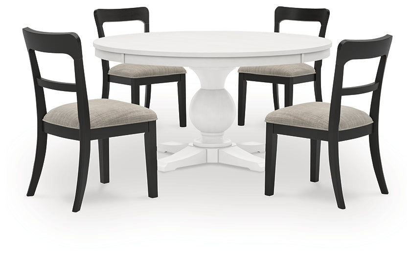 Greddinton Dining Table and 4 Chairs Signature Design by Ashley®