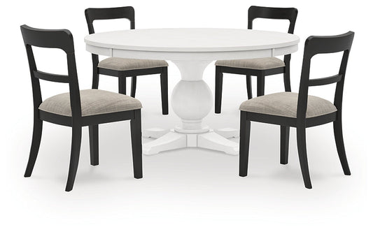 Greddinton Dining Table and 4 Chairs Signature Design by Ashley®