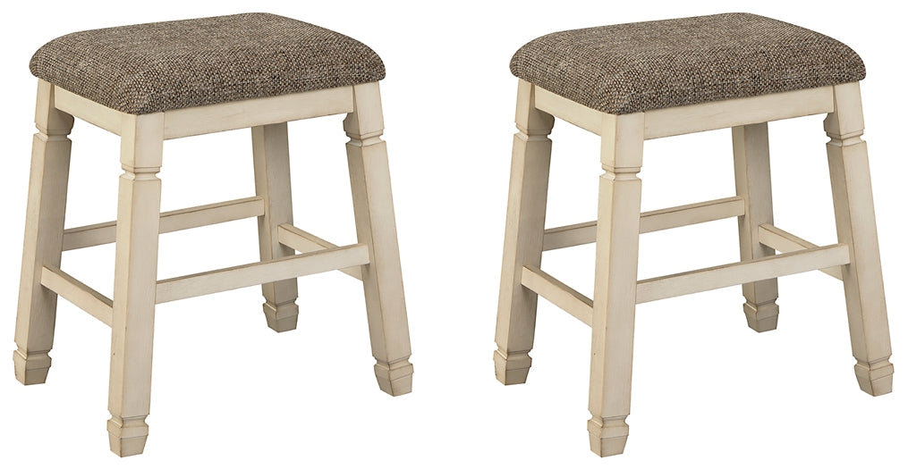 Bolanburg Upholstered Stool (2/CN) Signature Design by Ashley®