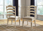 Realyn Dining UPH Side Chair (2/CN) Signature Design by Ashley®