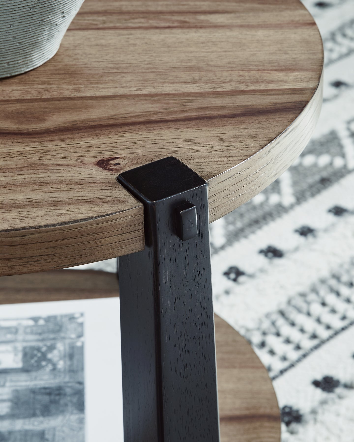 Ridgester Round End Table Signature Design by Ashley®