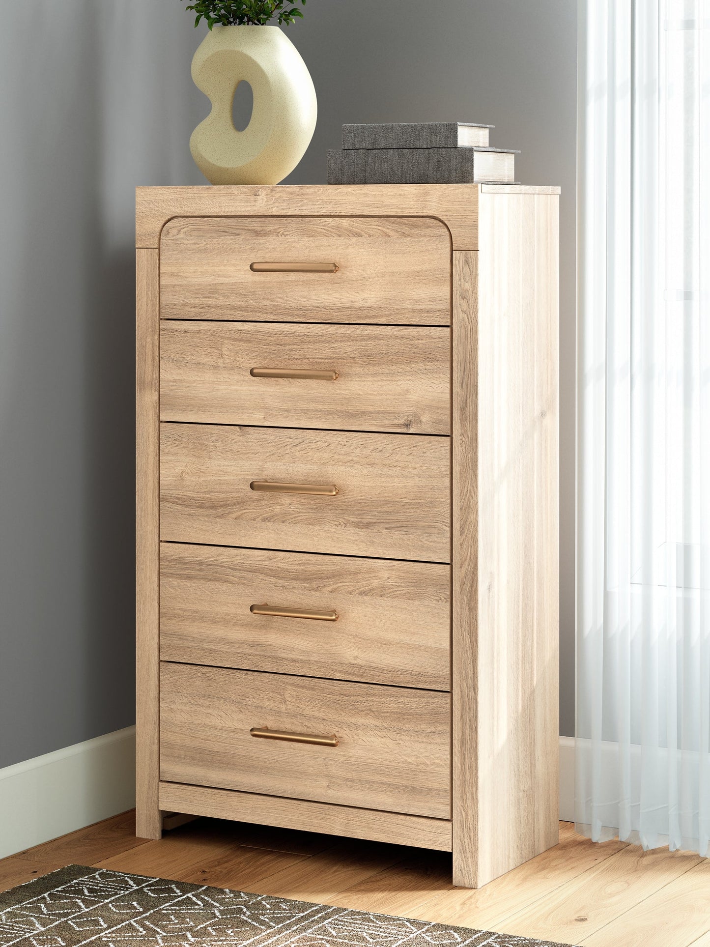 Kinlanni Five Drawer Chest Signature Design by Ashley®
