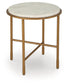Alben Round End Table Signature Design by Ashley®