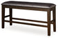 Haddigan DBL Counter UPH Bench (1/CN) Signature Design by Ashley®