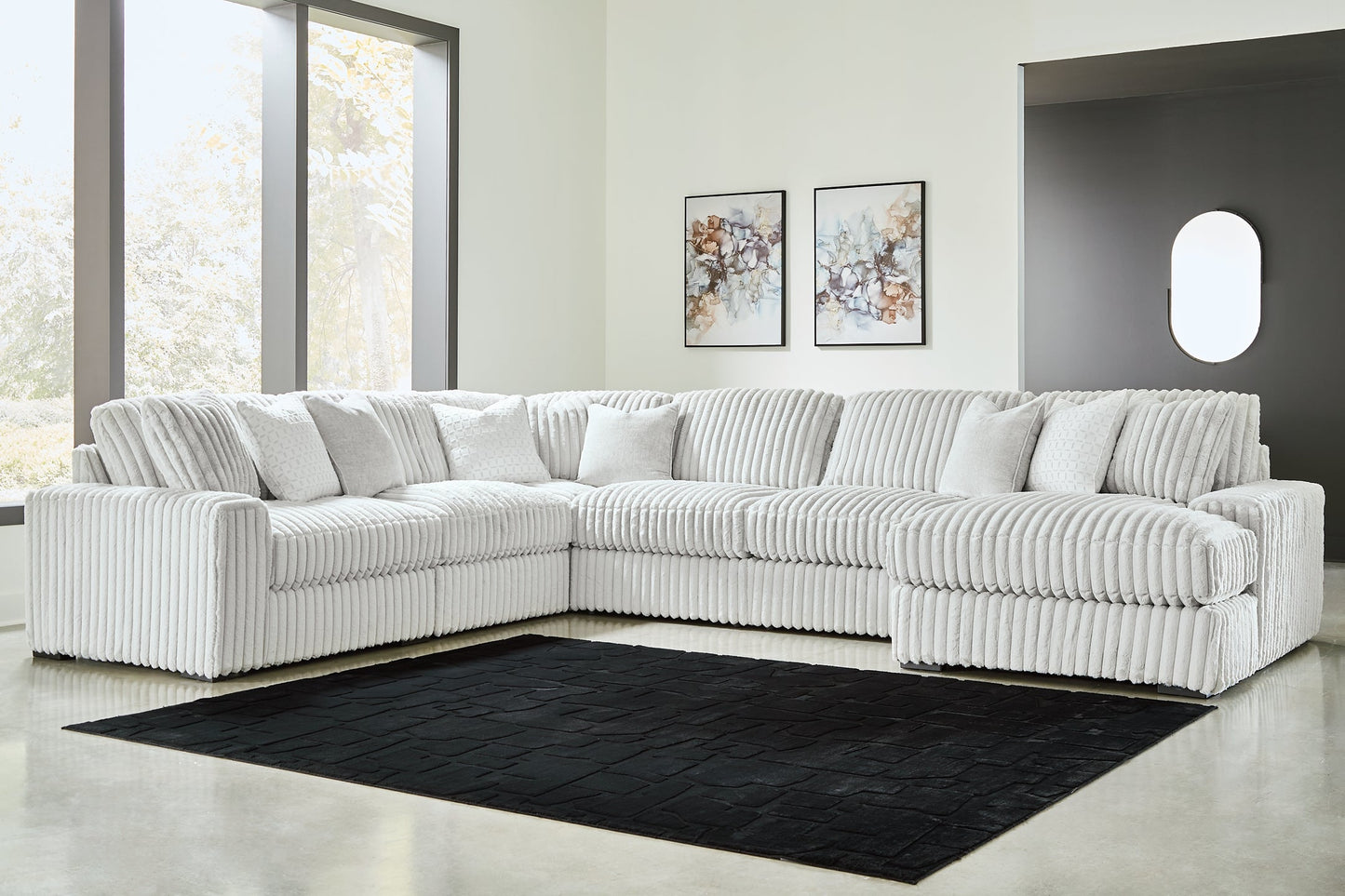 Stupendous 6-Piece Sectional with Chaise Signature Design by Ashley®