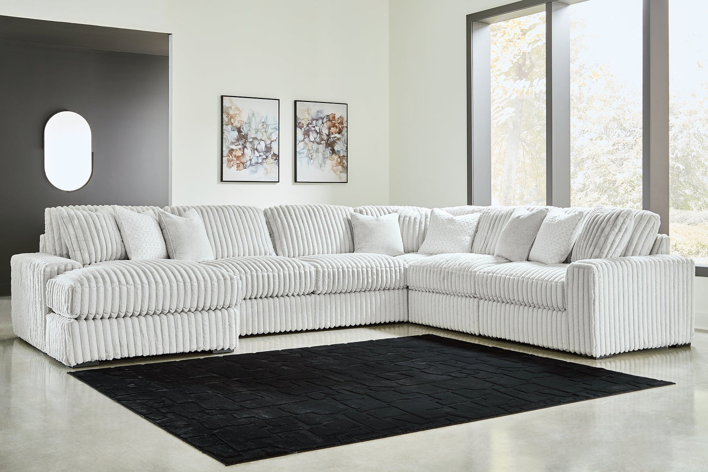 Stupendous 6-Piece Sectional with Chaise Signature Design by Ashley®