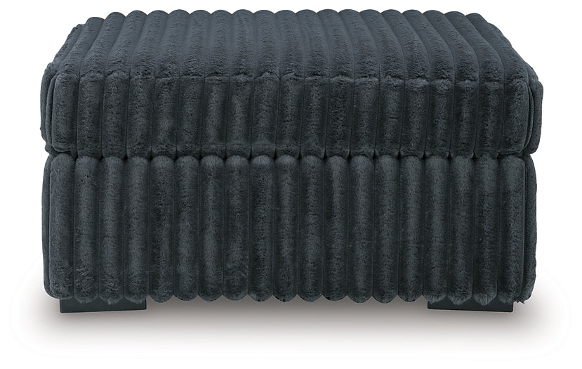 Midnight-Madness Oversized Accent Ottoman Signature Design by Ashley®