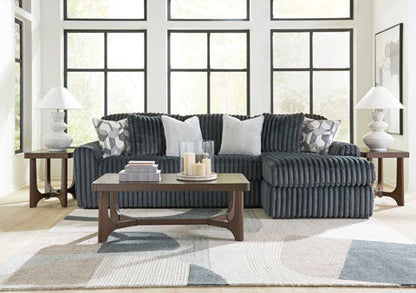 Midnight-Madness 2-Piece Sectional Sofa Chaise Signature Design by Ashley®