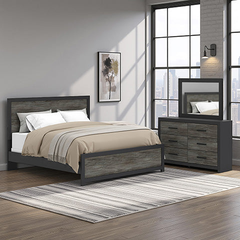 Broachmyn Full Panel Bed, Dresser and Mirror Signature Design by Ashley®