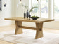 Galliden Rectangular Dining Room Table Signature Design by Ashley®