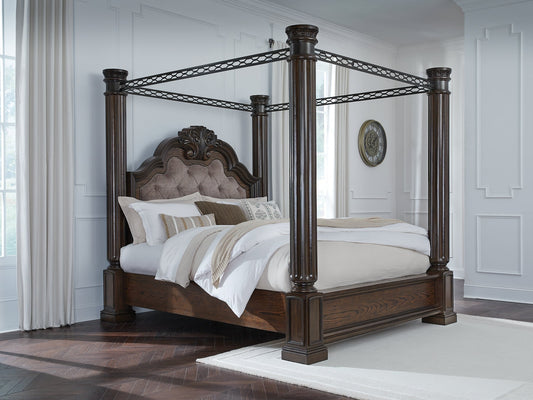 Maylee Queen Canopy Bed Signature Design by Ashley®
