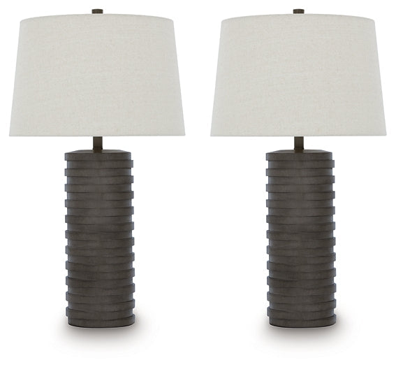 Neilett Poly Table Lamp (2/CN) Signature Design by Ashley®