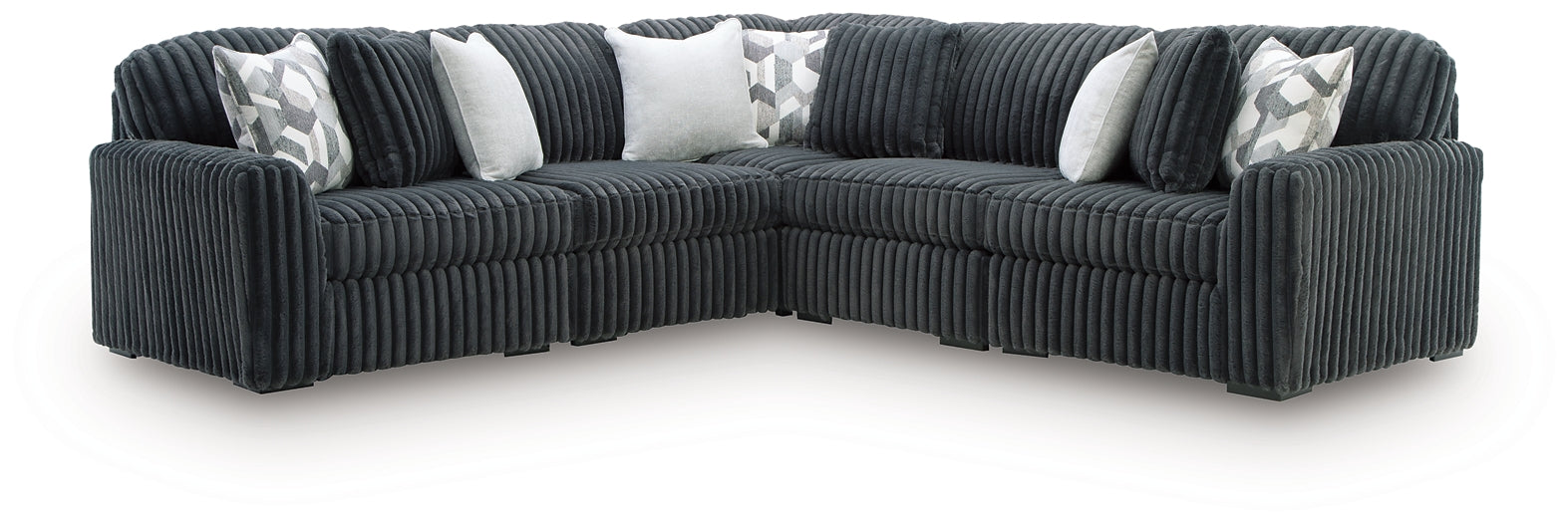 Midnight-Madness 5-Piece Sectional Signature Design by Ashley®