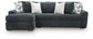 Midnight-Madness 2-Piece Sectional Sofa Chaise Signature Design by Ashley®