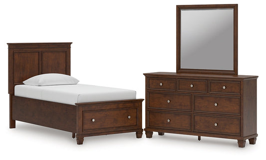 Danabrin Twin Panel Storage Bed, Dresser and Mirror Signature Design by Ashley®