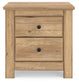Makidern Two Drawer Night Stand Signature Design by Ashley®