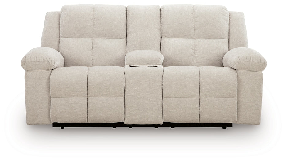 Orlen DBL Rec Loveseat w/Console Benchcraft®