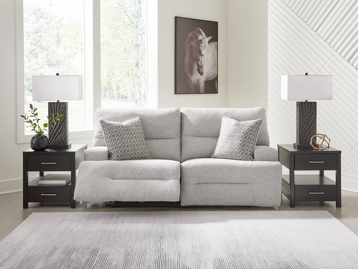 Acklen Place 7-Piece Power Sectional Reclining Sofa with Storage Console Signature Design by Ashley®