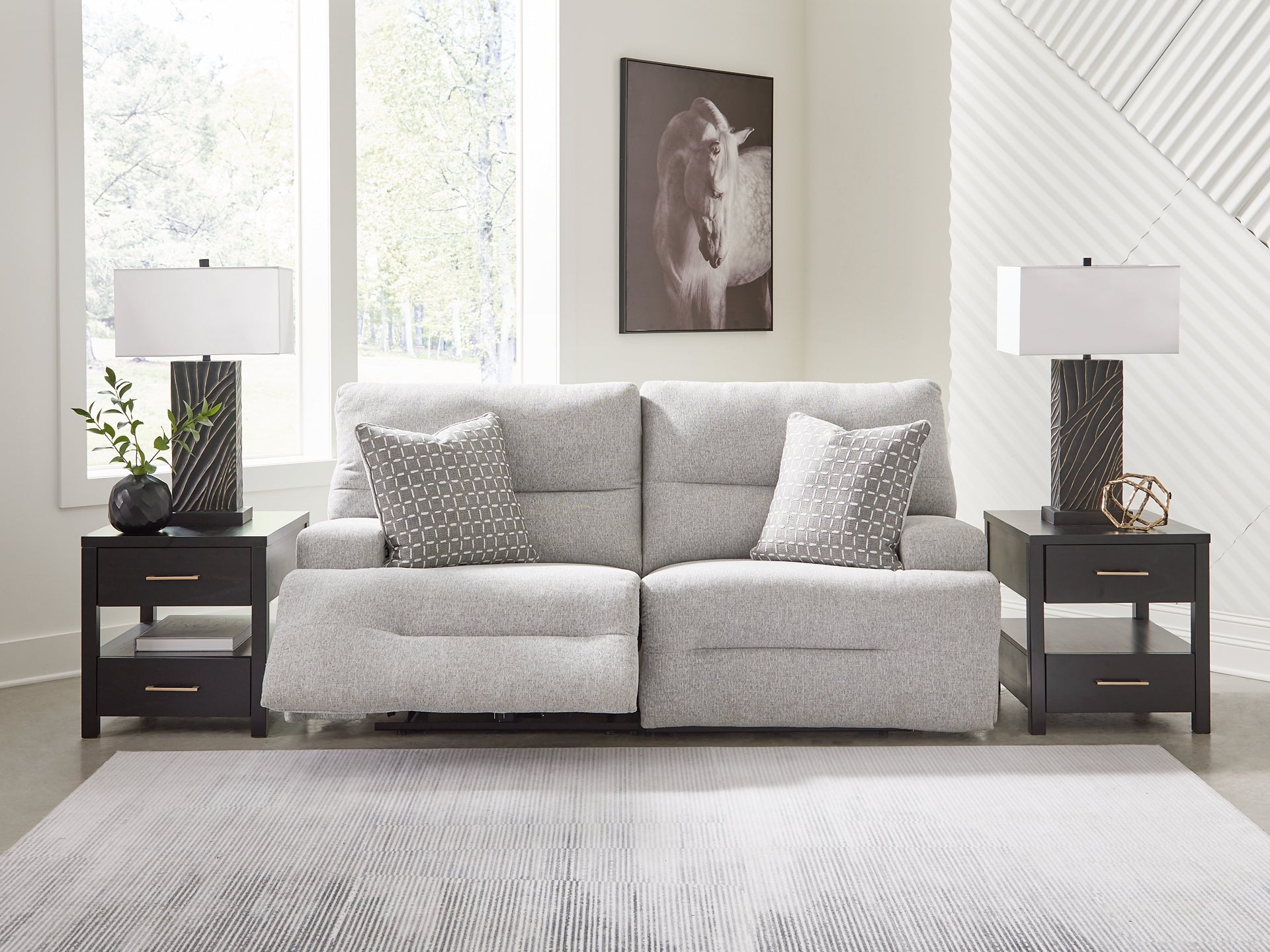 Acklen Place 7-Piece Power Sectional Reclining Sofa with Storage Console Signature Design by Ashley®