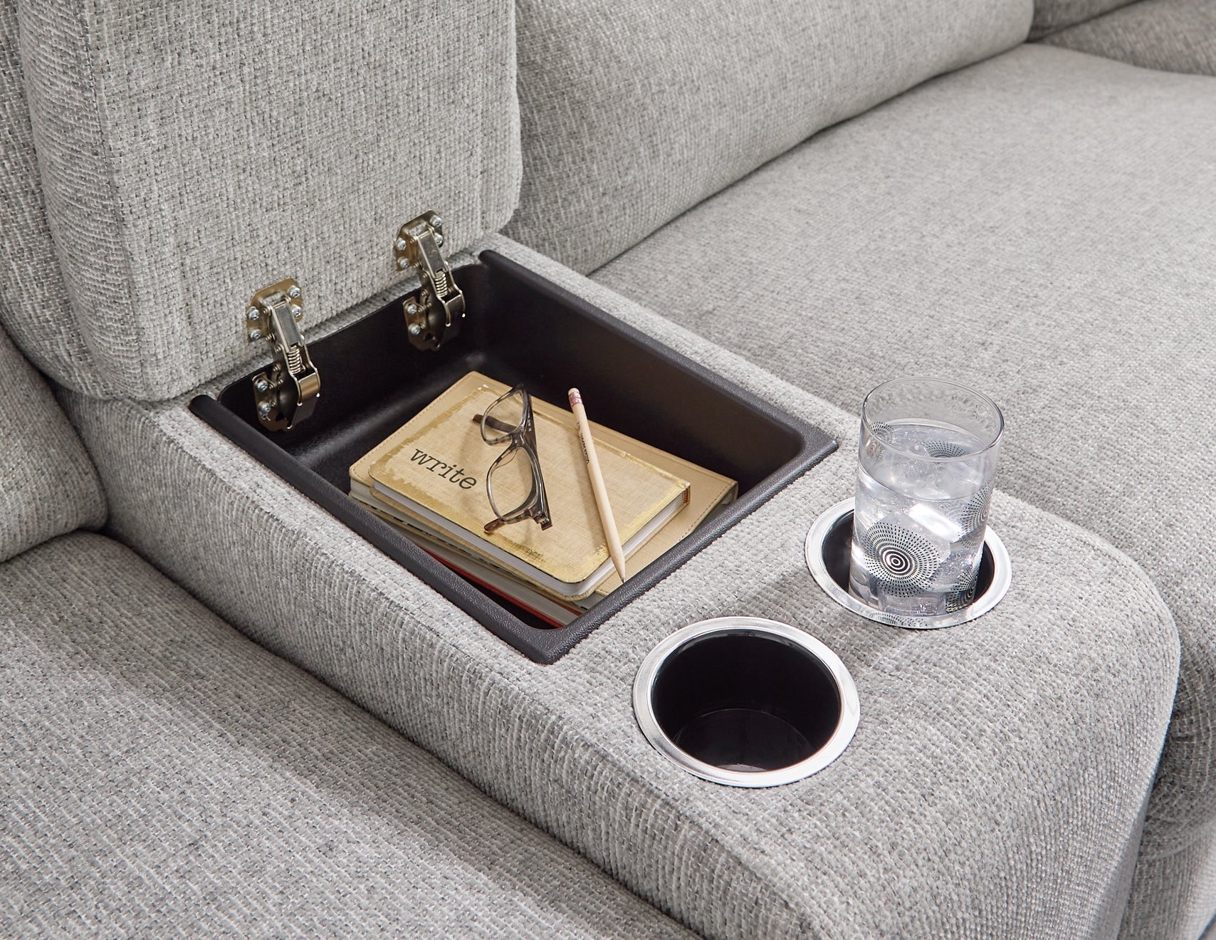 Acklen Place 7-Piece Power Sectional Reclining Sofa with Storage Console Signature Design by Ashley®