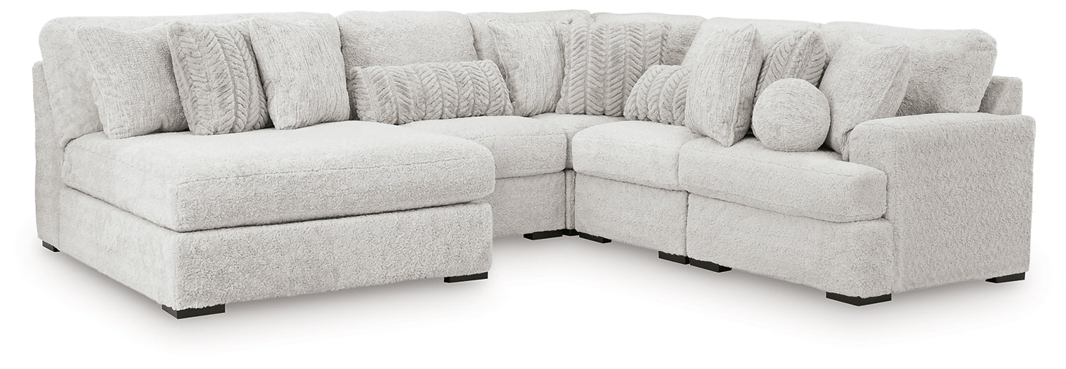 Cuddle Plush 5-Piece Sectional with Chaise Signature Design by Ashley®