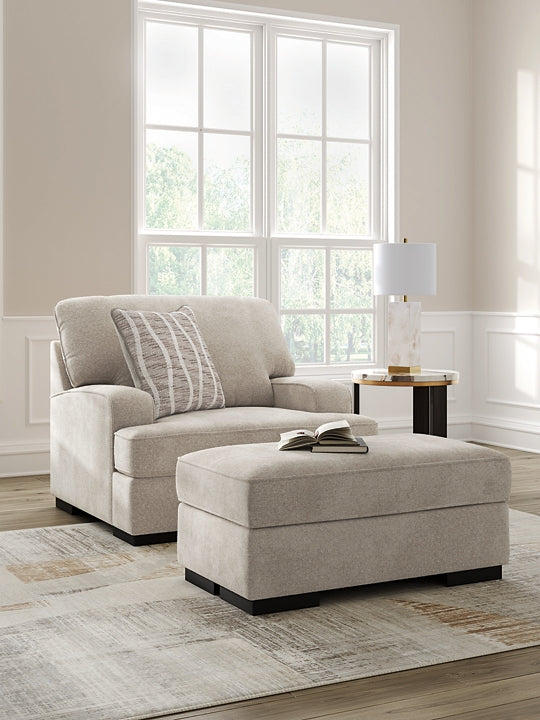 High Profile Chair and Ottoman Ashley®