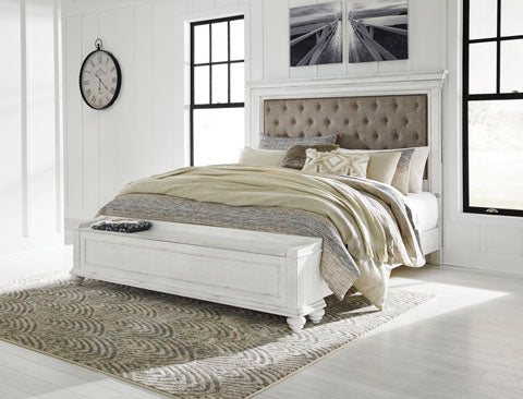 Kanwyn  Upholstered Panel Storage Bed Benchcraft®