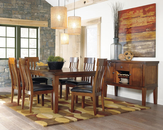 Ralene RECT DRM Butterfly EXT Table Signature Design by Ashley®