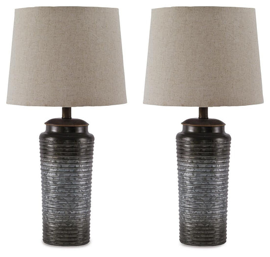 Norbert Metal Table Lamp (2/CN) Signature Design by Ashley®