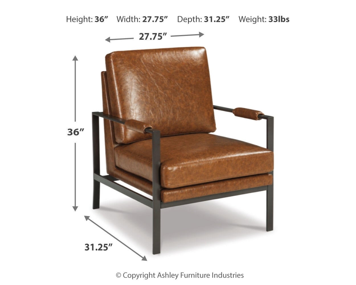 Peacemaker Accent Chair Signature Design by Ashley®