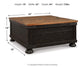Valebeck Lift Top Cocktail Table Signature Design by Ashley®